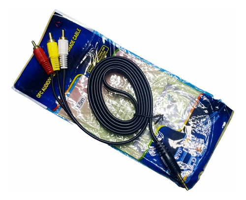 Cable Audio Estereo Plug 3.5mm Macho A Rca Audio Video 1,5m