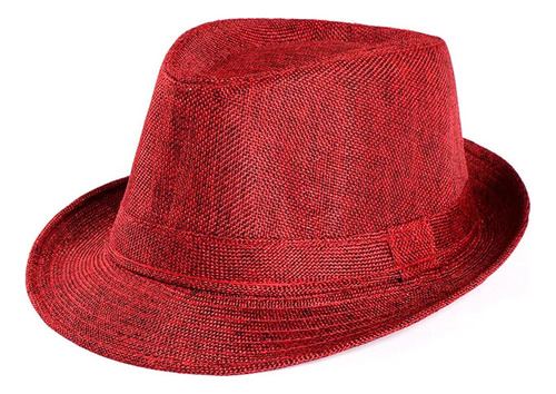 Sombrero Gangster Cap Beach Sun Straw Band