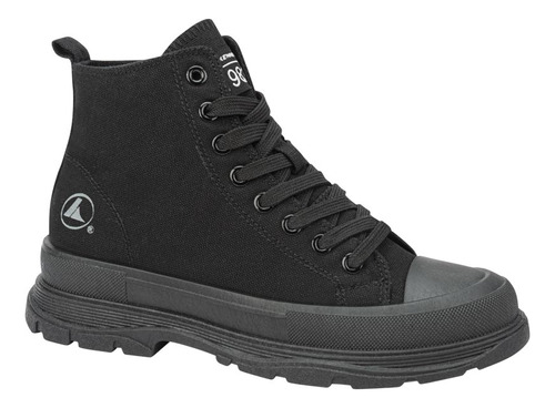 Bota Urbano De Lona Prokennex Negro Mujer 1213