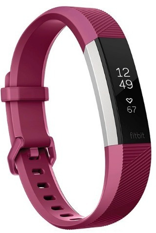 Reloj Deportivo Fitbit Hr Alta Morado Grande