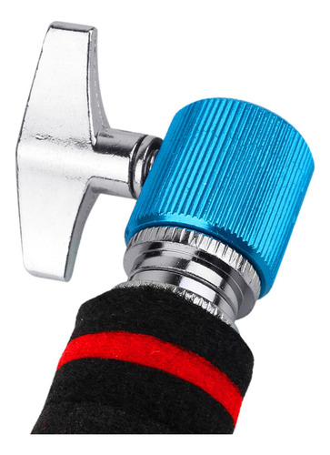 Hi Hat Clutch Cymbal Hi Hat Stand Práctico Accesorio Azul