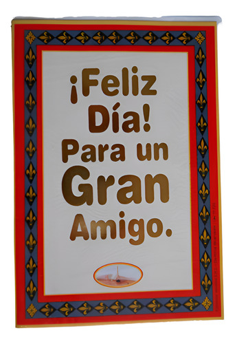 Tarjetas Día Del Amigo X 2 Unidades Con Sobre - Vintage