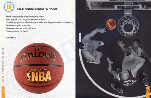 Bola De Basquete Spalding Nba Elevation no Shoptime