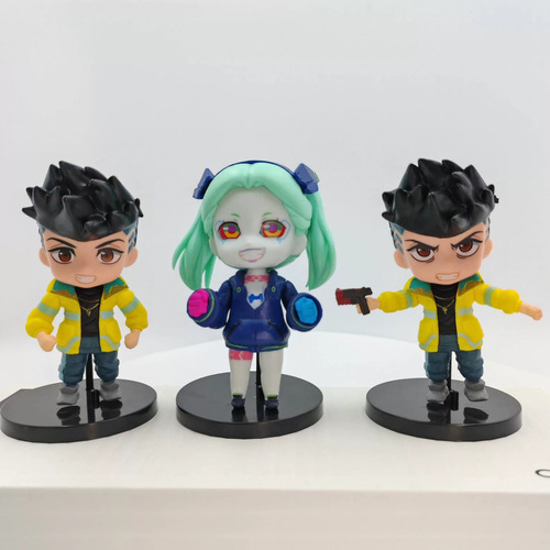 Figuras De Acción Lindas De Lucy Rebecca David De Cyberpunk,