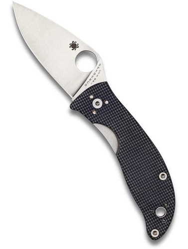 Cuchillo Navaja Plegable Hoja De Acero | Spyderco C222gpgy