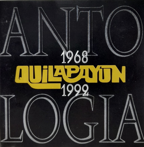 Cd Doble Quilapayun ( Antologia 1968-1992)