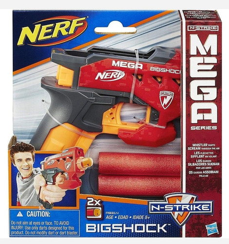 Nerf Hasbro N-strike Mega Big Shock Blaster