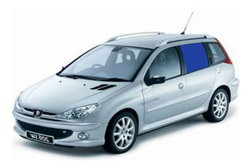 Vidrio De Puerta Trasera Izquierda Peugeot 206 1998-2024