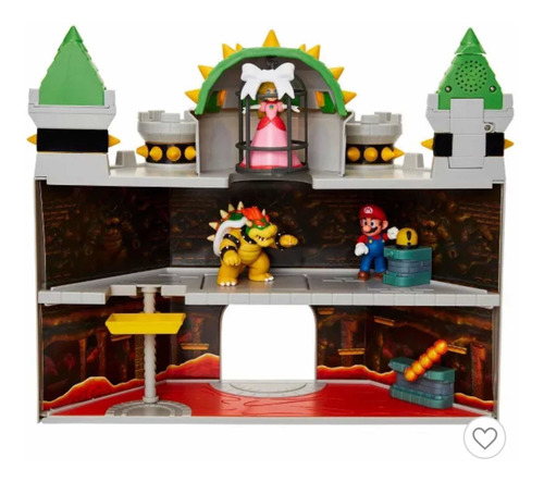Super Mario Bros Castillo Bowser Sonido Nintendo Deluxe Set