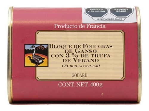 Foie Gras Godard de Ganso con Trufa de Verano 400g