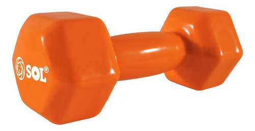 Mancuerna De 4 Kg Cada Una - Precio Por Unidad - Gym Pesas Color Naranja