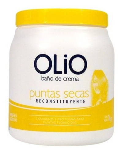 Baño De Crema Olio Para Puntas Secas 1kg Anna De Sanctis