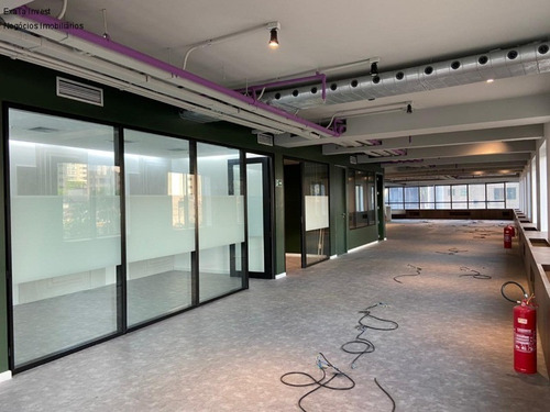 Imagem 11 de 14 de Conjunto Comercial Para Locação Itaim Bibi Pronto Para Uso, Piso Vinílico, Ar Condicionado Central Daikin, Copa, 5 Banheiros, 2 Salas De Reunião, Sala De Ti, Amplo Vão Livre - Cc00079 - 68998137