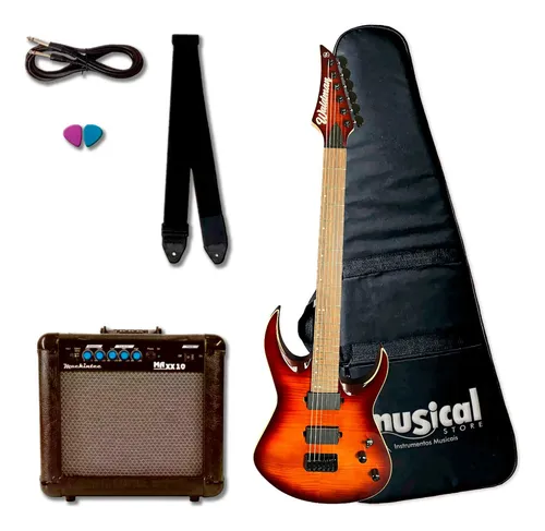 comprar Guitarra Waldman Wig520 Tam C Amp, Cb, Corr, 02 Palh Lx