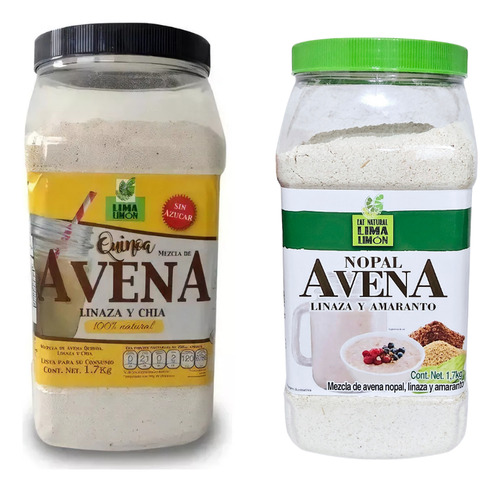 1 Avena Quinoa Linaza Chia Y 1 Avena Linaza Amaranto 1.7k