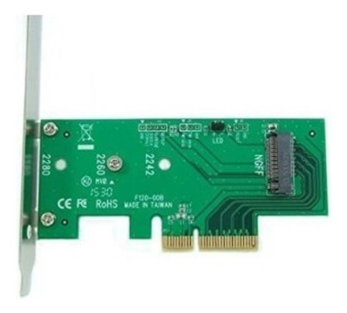 Ableconn Pexm2-ssd M.2 Ngff Ssd Pcie A Pci Express 3.0 X4 Ta