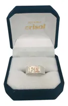 Comprar Anillo Para Niño De Plata C\u002F2letras Oro(s117)