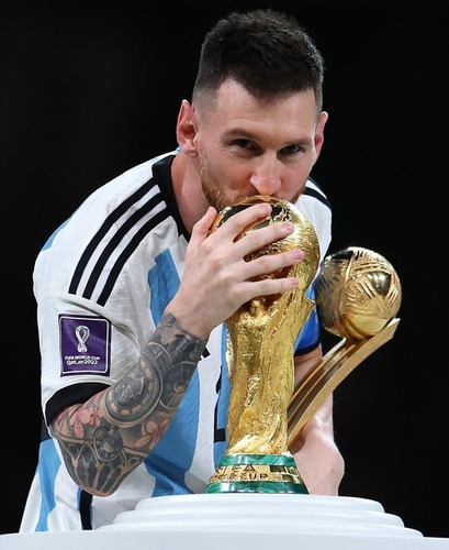 Cuadros Selección Argentina Messi Campeón Mundial Qatar 2022