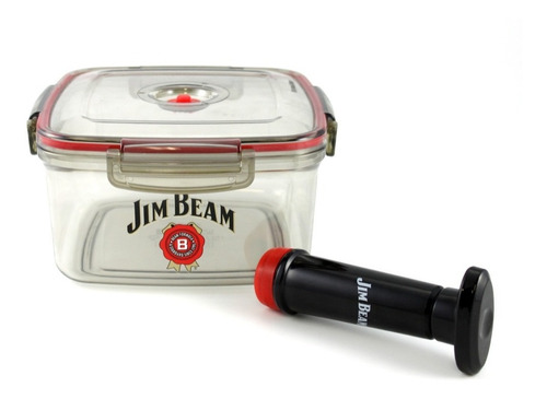 Contenedor Con Sellador Al Vacio Jim Beam