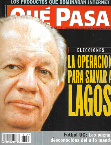 Revista Qué Pasa 1497 / 18 Diciembre 1999 / Elecciones Lagos