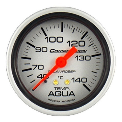 Reloj 60mm Orlan Rober Temperetaura Agua Mecanico 2m