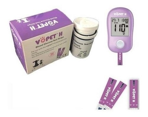 Medidor Glucosa Vqpet Vgm30 Glucometro Veterinario