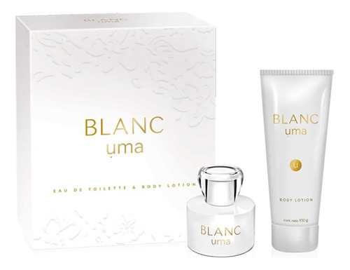 Perfume Uma Blanc Eau De Toillette 50ml + Body Lotion