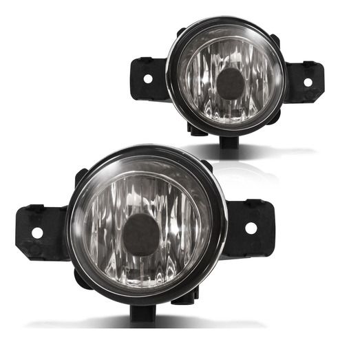 Farol Milha Versa 2012 A 2014 Moldura Lâmpadas Halógena H11