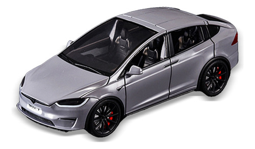 Tesla Model X Luces Y Audio Del Coche De Juguete 1:24