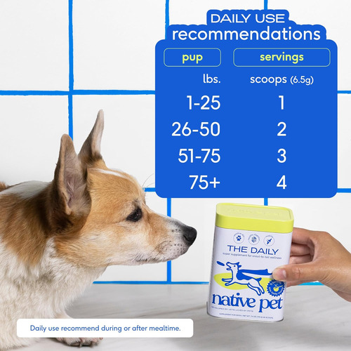 Native Pet The Daily - Multivitamínico Para Perros 198gr