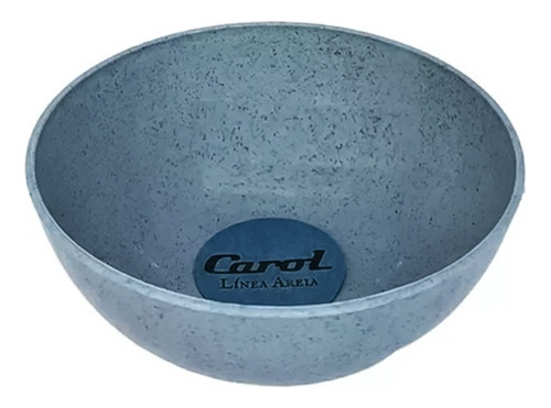 Bowl Cuenco Plastico Compotera Set X8 Carol Areia 17cm 