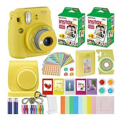 Fujifilm Instax Mini 9 Camara Instantanea Estuche Para