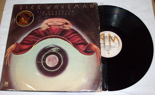 Rick Wakeman ( Yes ) Sin Conexion Terrestre / Vinilo Insert