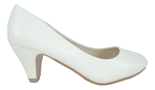 Imagen 1 de 4 de Zapato De Mujer Pg610-5 Blanco