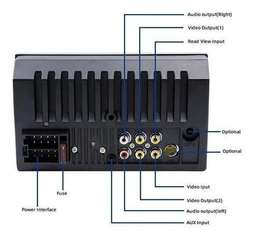 Reproductor Mp5 Player Usb / Tf / Tuner / Aux / Bt 7 Pulgada