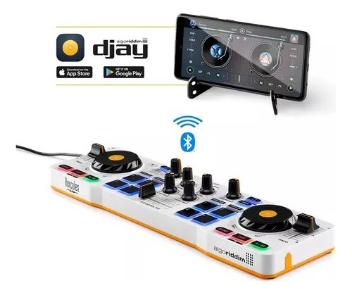 Mezclador Mixer Hercules Para Dj Djcontrolmix Pc Teléfono