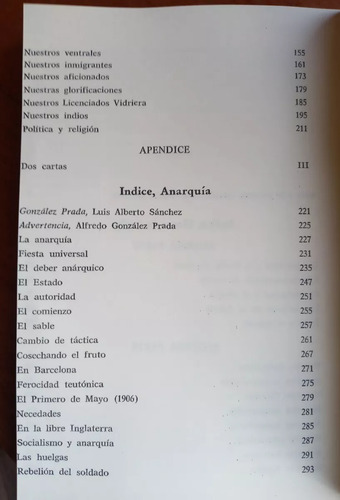 Imagen 5 de 8 de Manuel Gonzales Prada - Horas De Lucha - Anarquía - Polémica