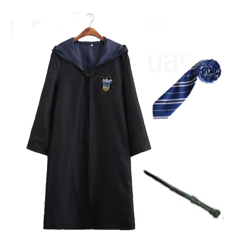 Disfraz De Harry Potter Ravenclaw+corbata+varita