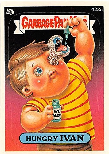 Album Y Laminas - Hungry Ivan Trading Card Garbage Pail Kids