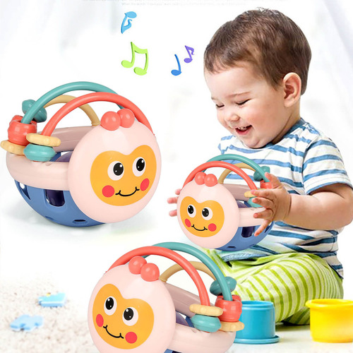 Pelota De Cascabeles Z Soft Para Bebés Con Forma De Mano De
