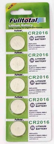 PILA CR2016 LITHIUM BATTERY X UNIDAD