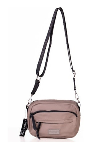 Cartera Bandolera Marca Barbara Bags Material De Nylon Refor