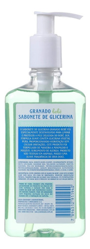 Sabonete Líquido Bebê Erva Doce 250ml Granado