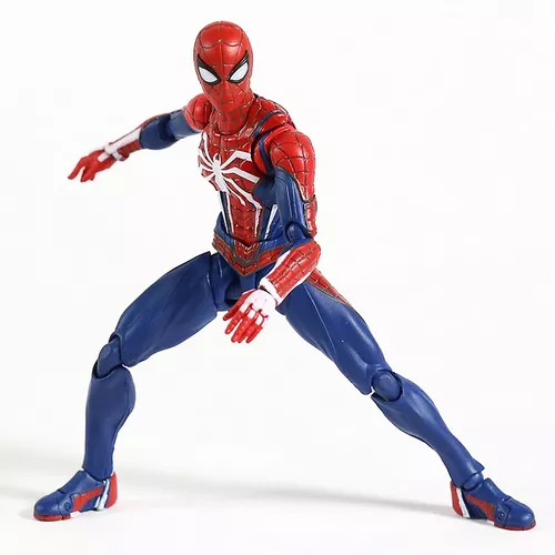 Vingadores ps4 spiderman figura de ação marvel jogo edição shf homem aranha  pvc collectable modelo brinquedo