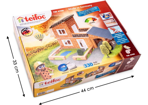 Set De Construcción De Ladrillos Teifoc Villa 330 Piezas