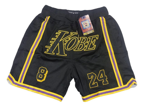 Short Nba Lakers Kobe Negro