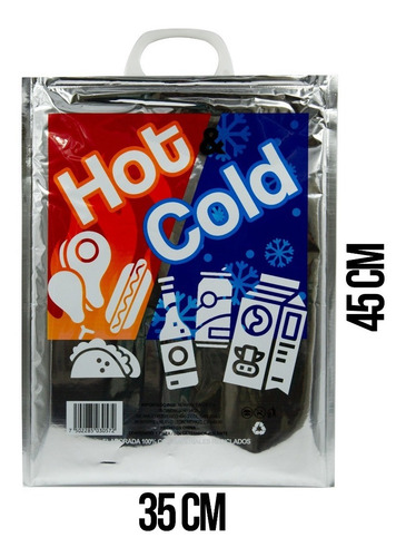 Imagen 4 de 4 de 5 Bolsas Térmicas Grande Caliente O Frío Alimentos Y Bebidas