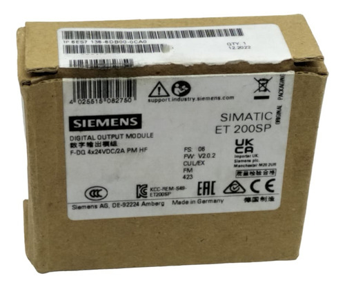 Modulo Siemens 6es7 136-6db00-0ca0