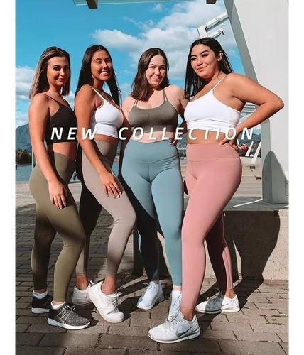 Pack De 3 Leggins De Cintura Alta For Control De Abdomen