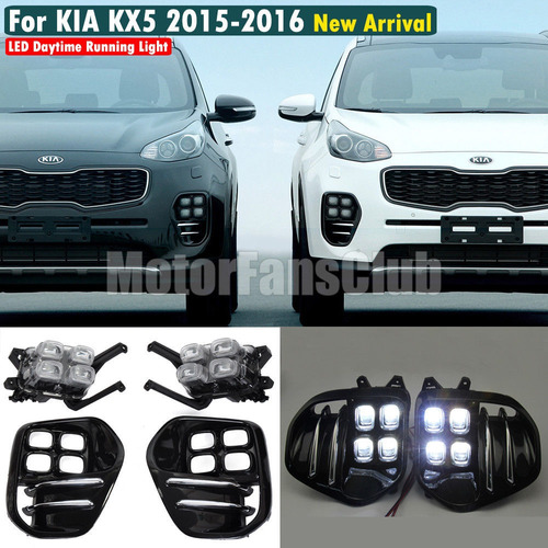 Luces Diurnas Led Para Kia Sportage Gt Entrega Inmediata